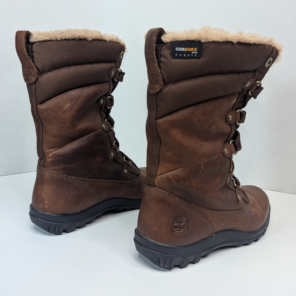 TIMBERLAND Mount Hope Insulated Waterproof Winter Boots Sz 8 - Picture 8 of 15